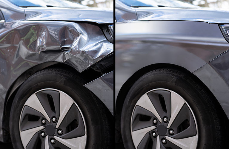 Swindon body repairs before and after